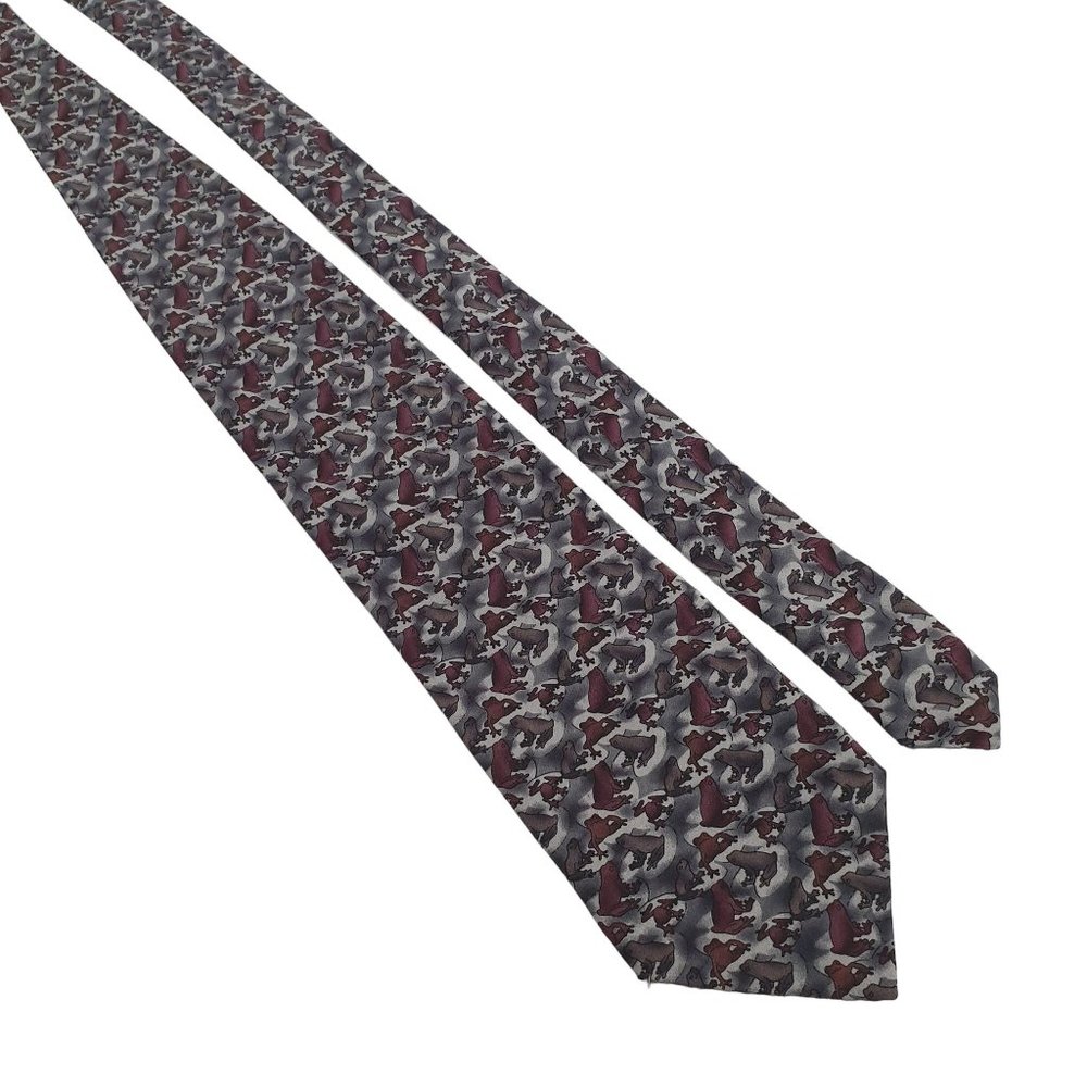 Nature Conservancy Mens Necktie Maki Frog Accessory Office Work Preservation